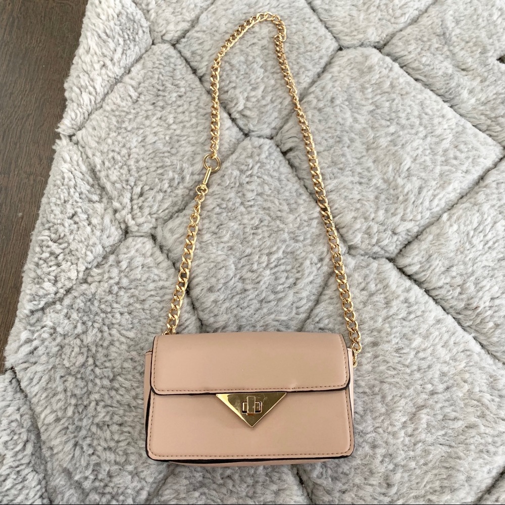 H&M nude crossbody bag